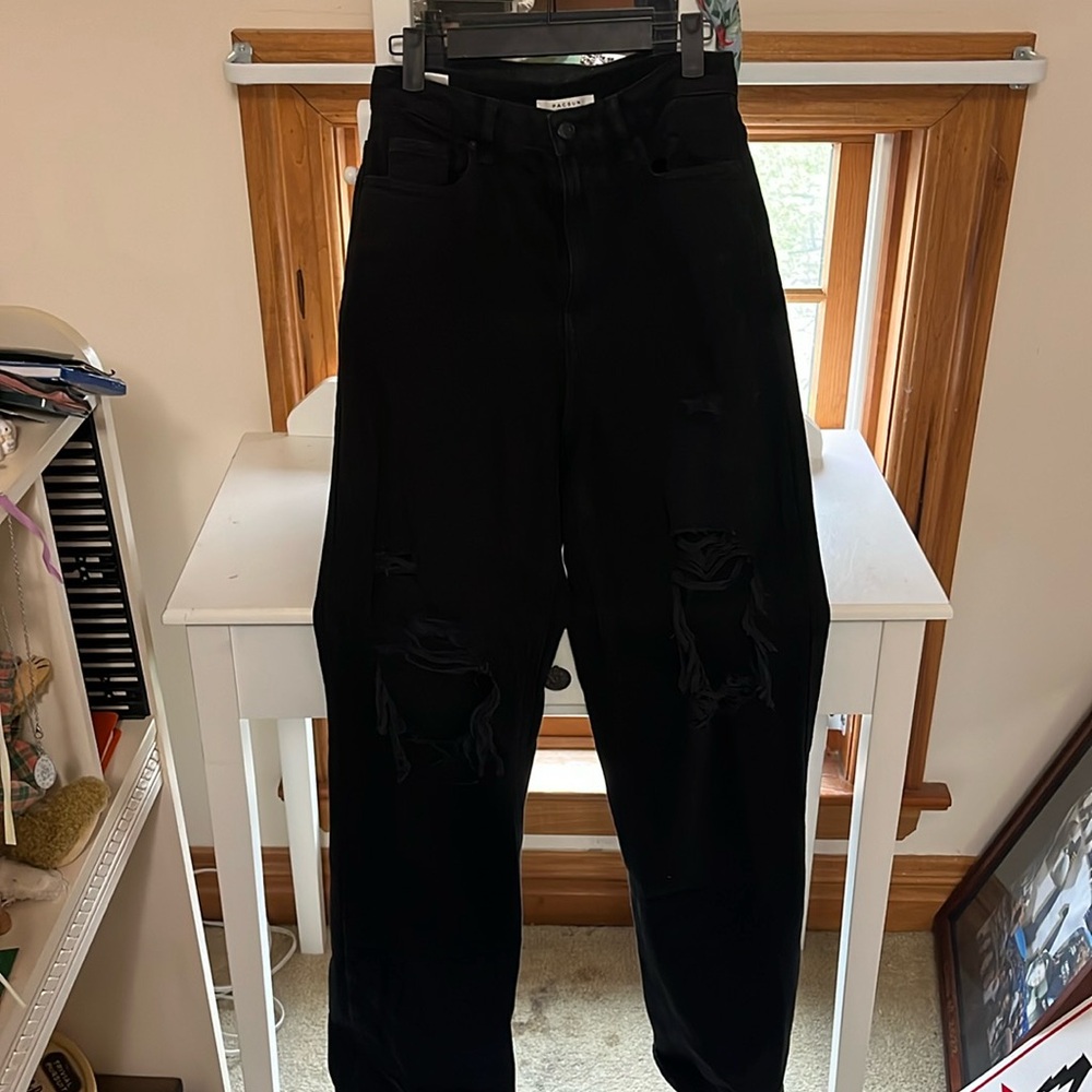 PACSUN 90s BOYFRIEND JEANS — BLACK